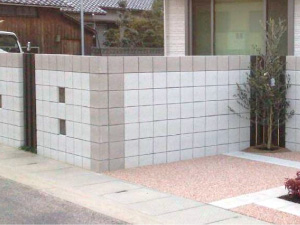ブロック・フェンス工事1